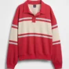 Vintagesoft Havlu Kumaş Oversized Polo Tişört