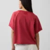 Vintagesoft Havlu Kumaş Oversized V Yaka Sweatshirt