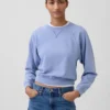 Vintagesoft Havlu Kumaş Raglan Sweatshirt