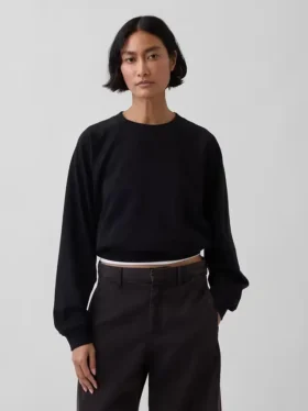 Vintagesoft Havlu Kumaş Raglan Sweatshirt