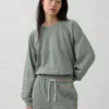 Vintagesoft Havlu Kumaş Raglan Sweatshirt
