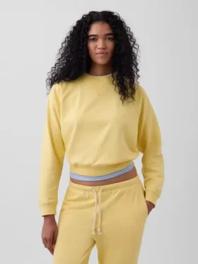 Vintagesoft Havlu Kumaş Raglan Sweatshirt