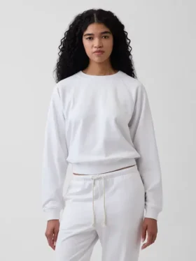 Vintagesoft Havlu Kumaş Raglan Sweatshirt