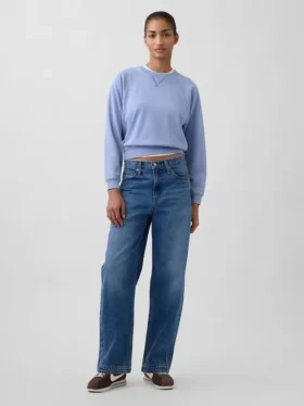 Vintagesoft Havlu Kumaş Raglan Sweatshirt