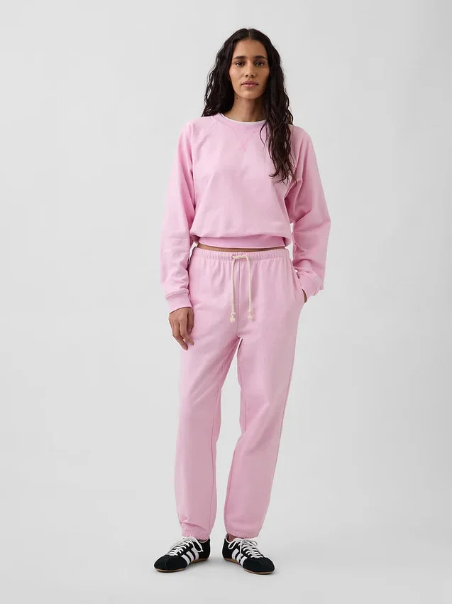 Vintagesoft Havlu Kumaş Rahat Jogger Pantolon