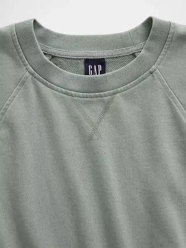 Vintagesoft Havlu Kumaş Raglan Sweatshirt