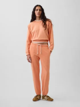 Vintagesoft Havlu Kumaş Rahat Jogger Pantolon