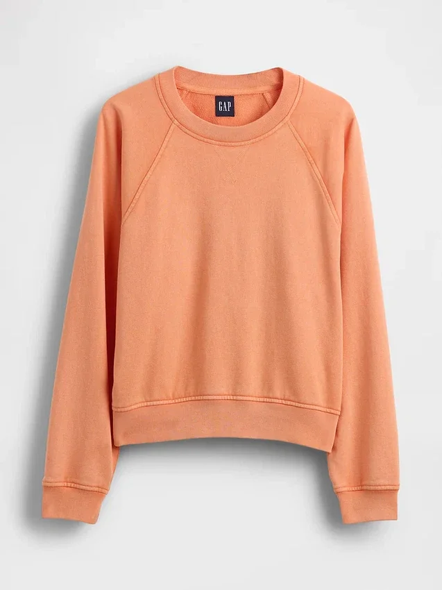 Vintagesoft Havlu Kumaş Raglan Sweatshirt