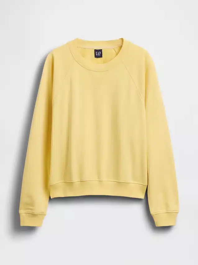 Vintagesoft Havlu Kumaş Raglan Sweatshirt