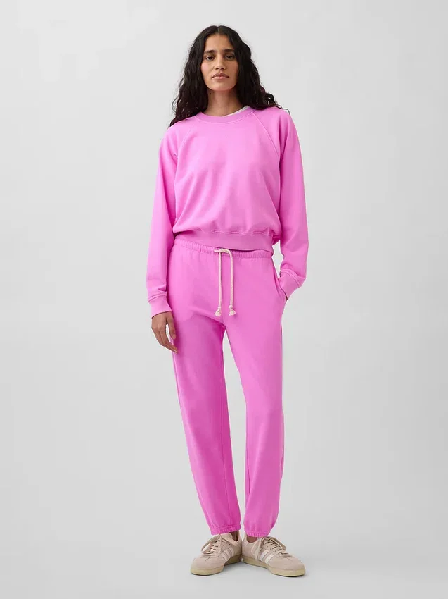 Vintagesoft Havlu Kumaş Rahat Jogger Pantolon