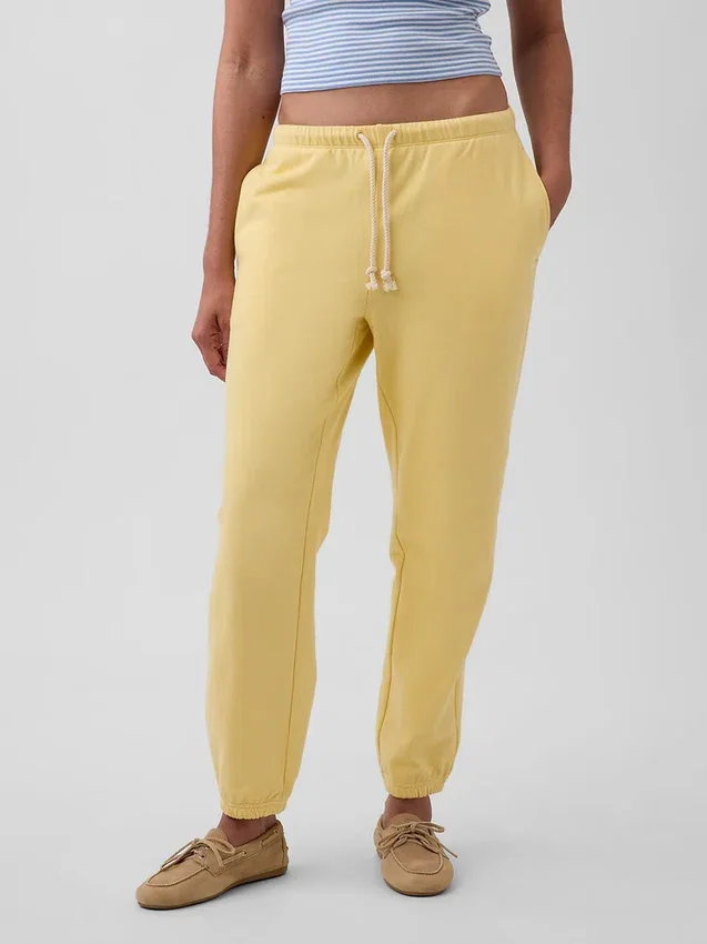 Vintagesoft Havlu Kumaş Rahat Jogger Pantolon