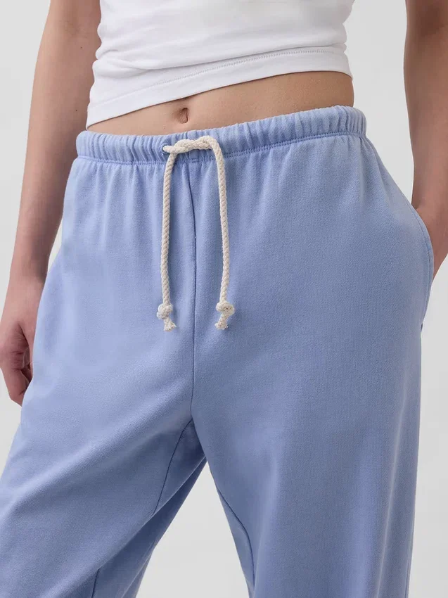Vintagesoft Havlu Kumaş Rahat Jogger Pantolon