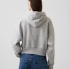 Vintagesoft Kama Kesim Fermuarlı Kapüşonlu Sweatshirt