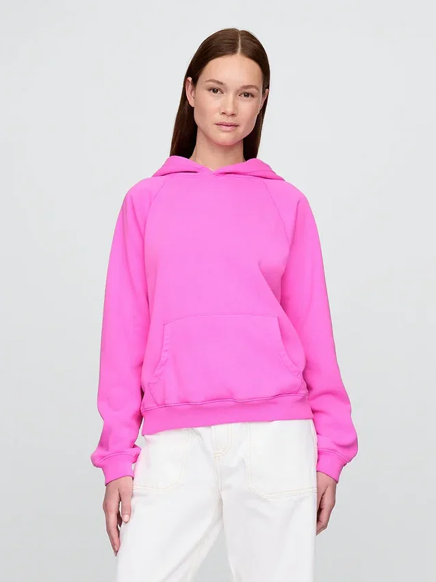 Vintagesoft Kapüşonlu Sweatshirt