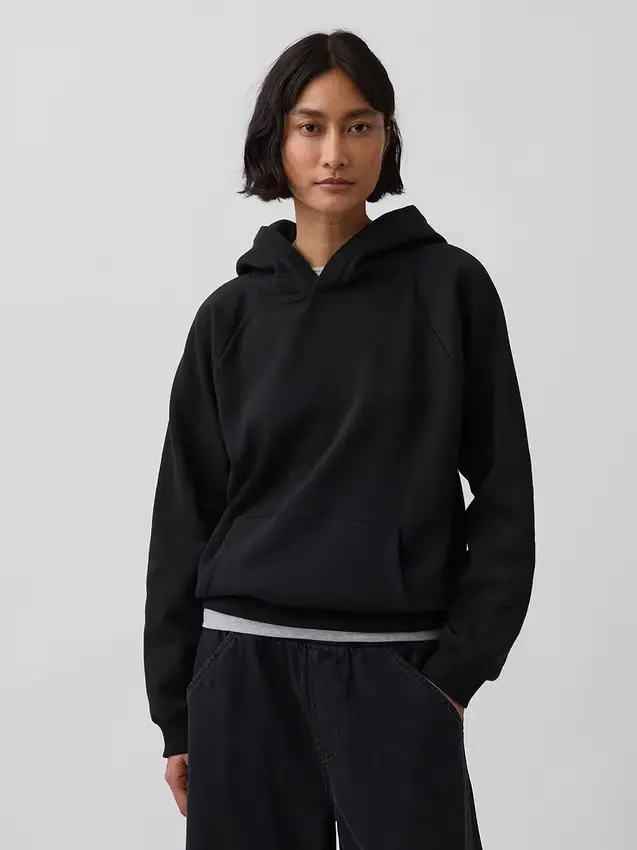 Vintagesoft Kapüşonlu Sweatshirt