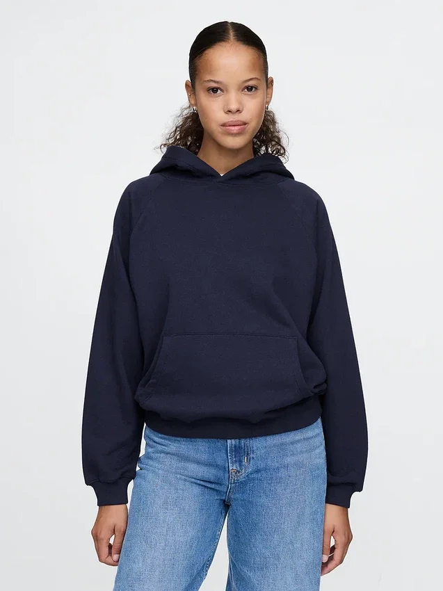 Vintagesoft Kapüşonlu Sweatshirt