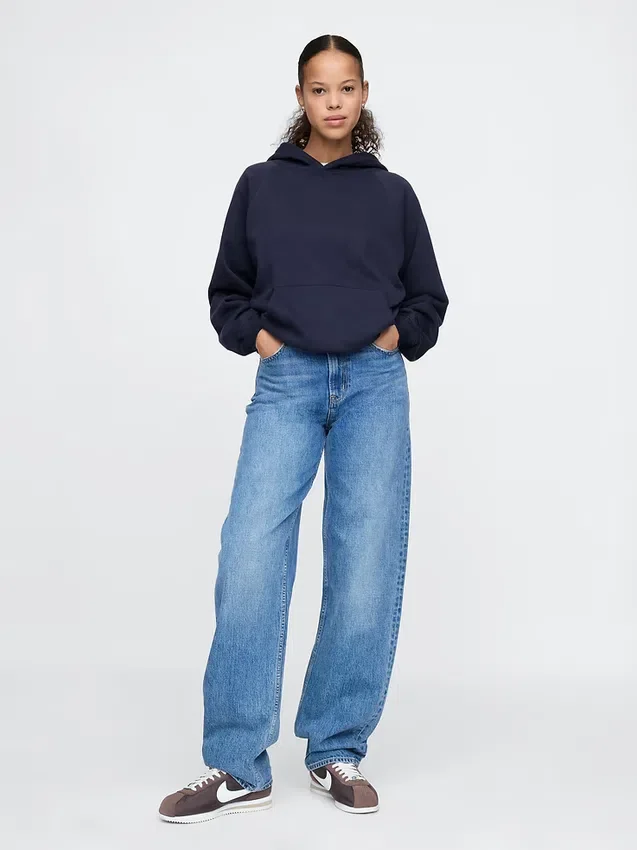 Vintagesoft Kapüşonlu Sweatshirt
