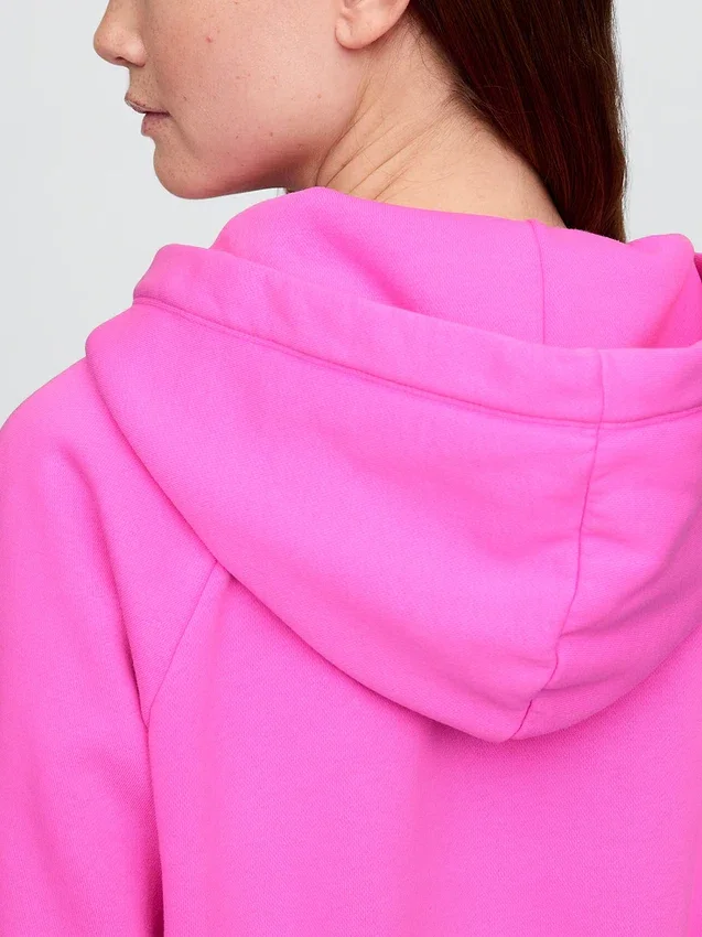 Vintagesoft Kapüşonlu Sweatshirt