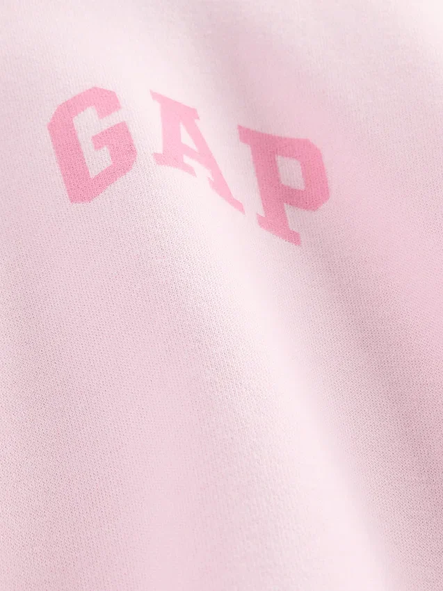 Vintagesoft Kısa Logo Kapüşonlu Sweatshirt