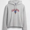 Vintagesoft Oversized Americana Logo Kapüşonlu Sweatshirt