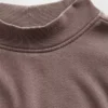 Vintagesoft Oversized Mockneck Tunik Sweatshirt