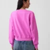 Vintagesoft Oversized V Yaka Sweatshirt