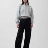 Vintagesoft Oversized Yarım Fermuarlı Kama Yaka Kazak