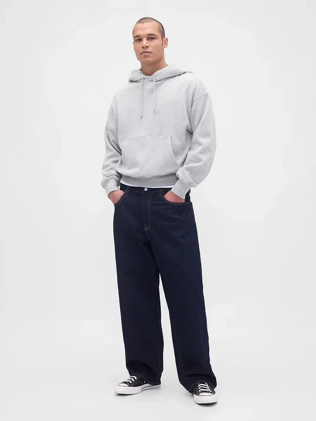 Vintagesoft Seyahat Kapüşonlu Sweatshirt