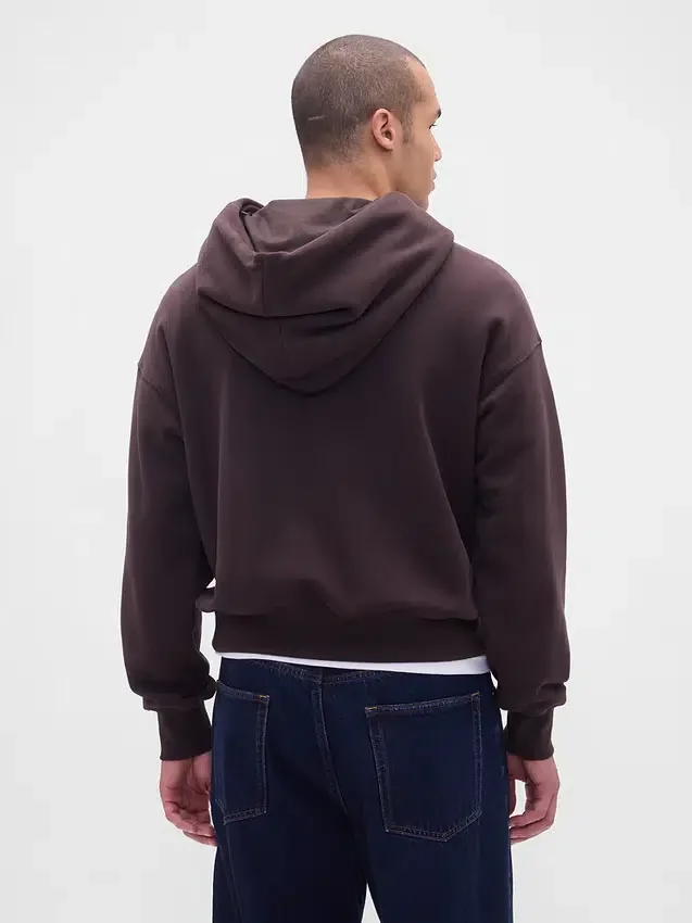 Vintagesoft Seyahat Kapüşonlu Sweatshirt