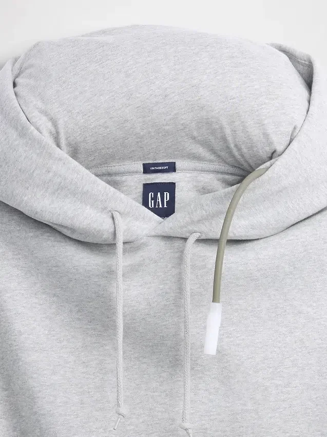 Vintagesoft Seyahat Kapüşonlu Sweatshirt