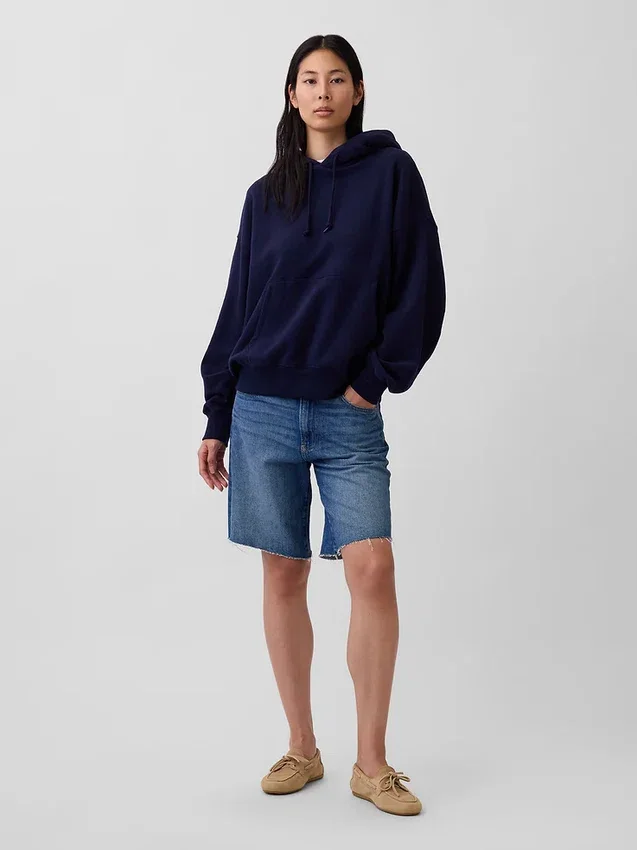 Vintagesoft Seyahat Kapüşonlu Sweatshirt