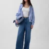 Vintagesoft Terry Fermuarlı Kapüşonlu Sweatshirt