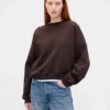 Vintagesoft Wedge Bisiklet Yaka Sweatshirt