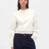 Vintagesoft Wedge Bisiklet Yaka Sweatshirt