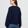 Vintagesoft Wedge Bisiklet Yaka Sweatshirt
