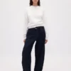 Vintagesoft Wedge Bisiklet Yaka Sweatshirt