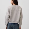 Vintagesoft Wedge Bisiklet Yaka Sweatshirt