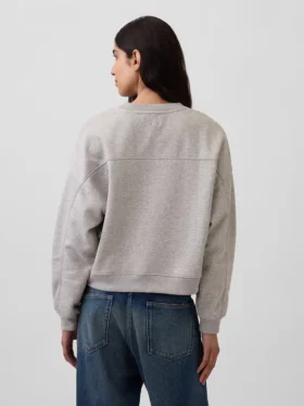 Vintagesoft Wedge Bisiklet Yaka Sweatshirt