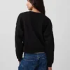 Vintagesoft Wedge Bisiklet Yaka Sweatshirt