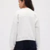 Vintagesoft Wedge Bisiklet Yaka Sweatshirt