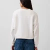 Vintagesoft Wedge Bisiklet Yaka Sweatshirt
