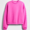 Vintagesoft Wedge Bisiklet Yaka Sweatshirt