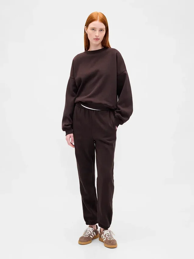 Vintagesoft Wedge Bisiklet Yaka Sweatshirt