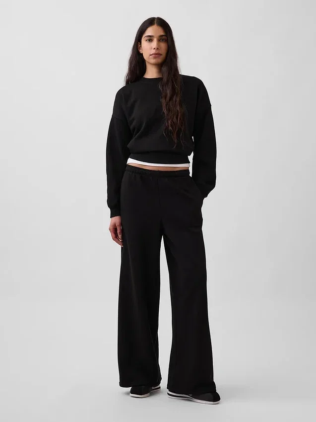 Vintagesoft Wedge Bisiklet Yaka Sweatshirt