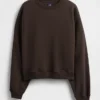 Vintagesoft Wedge Bisiklet Yaka Sweatshirt