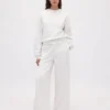Vintagesoft Wedge Bisiklet Yaka Sweatshirt