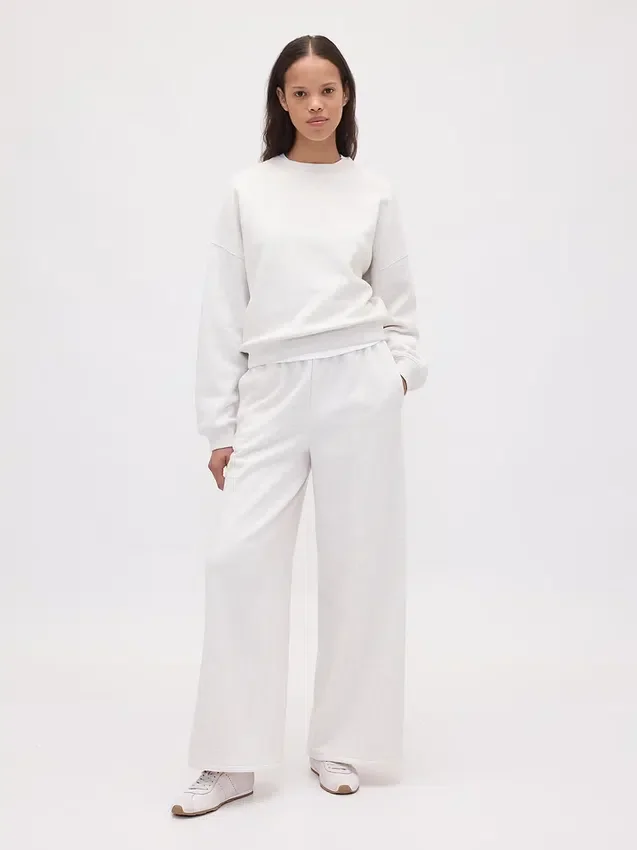 Vintagesoft Wedge Bisiklet Yaka Sweatshirt