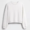 Vintagesoft Wedge Bisiklet Yaka Sweatshirt