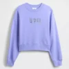 Vintagesoft Wicked Crop Wedge Sweatshirt