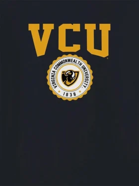 Virginia Commonwealth Üniversitesi Kampüs Arması Desenli Tişört